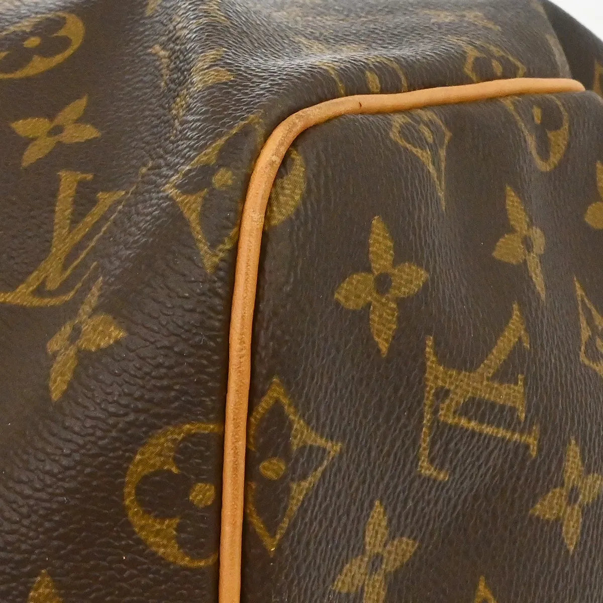 Louis Vuitton Keepall Monogram Canvas Brown Canvas Travel Bag Bag (Pre-Owned)