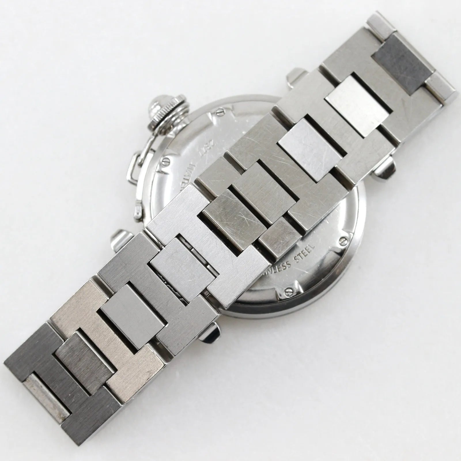 Cartier Pasha C Gmt Automatic Stainless Steel Watch (Pre-Owned)