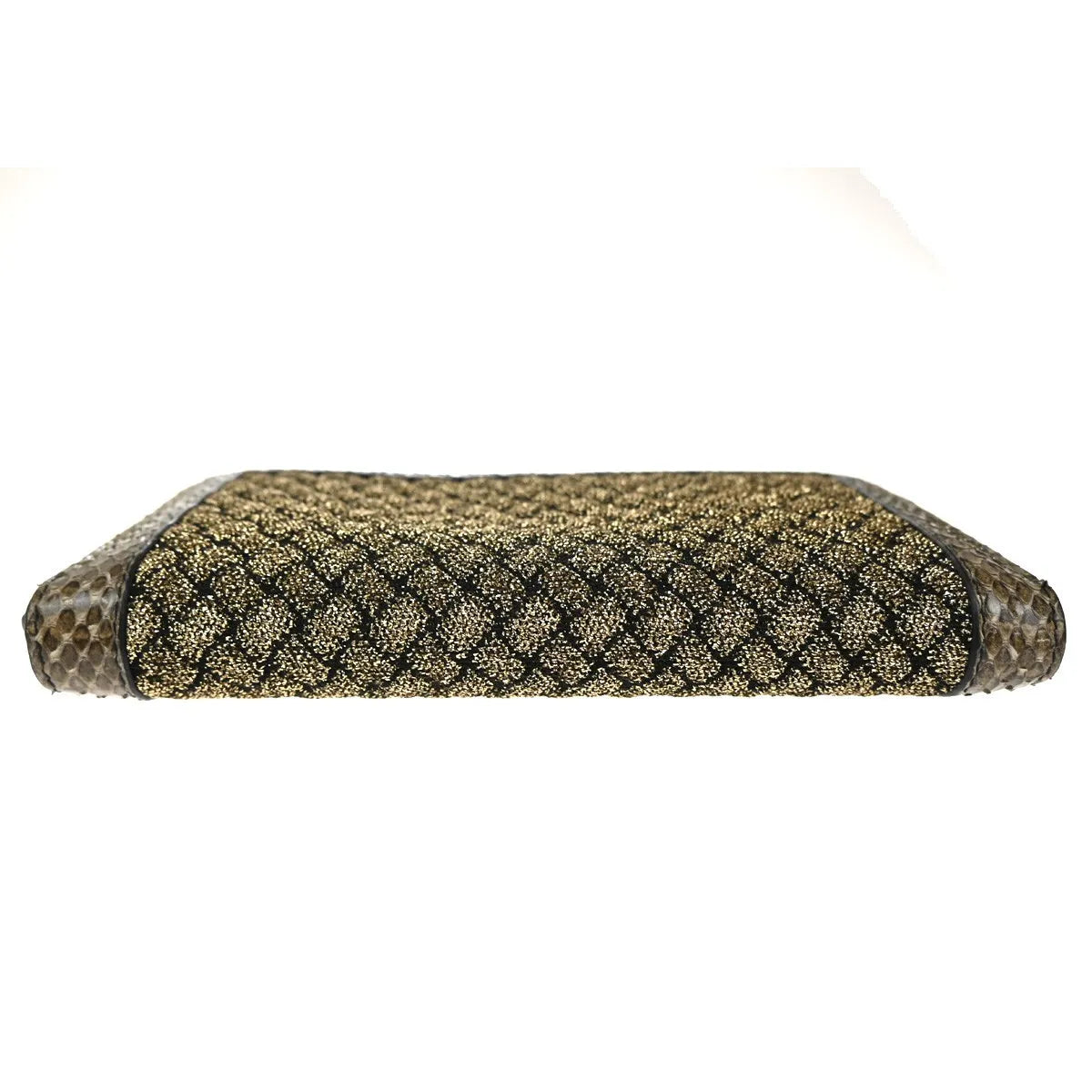 Bottega Veneta Intrecciato Long Zip Leather Brown Leather Wallets Accessory (Pre-Owned)