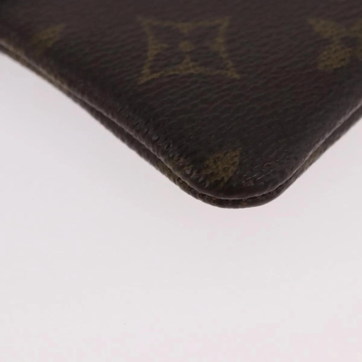 Louis Vuitton Pochette Clés Monogram Canvas Brown Canvas Wallets Accessory (Pre-Owned)