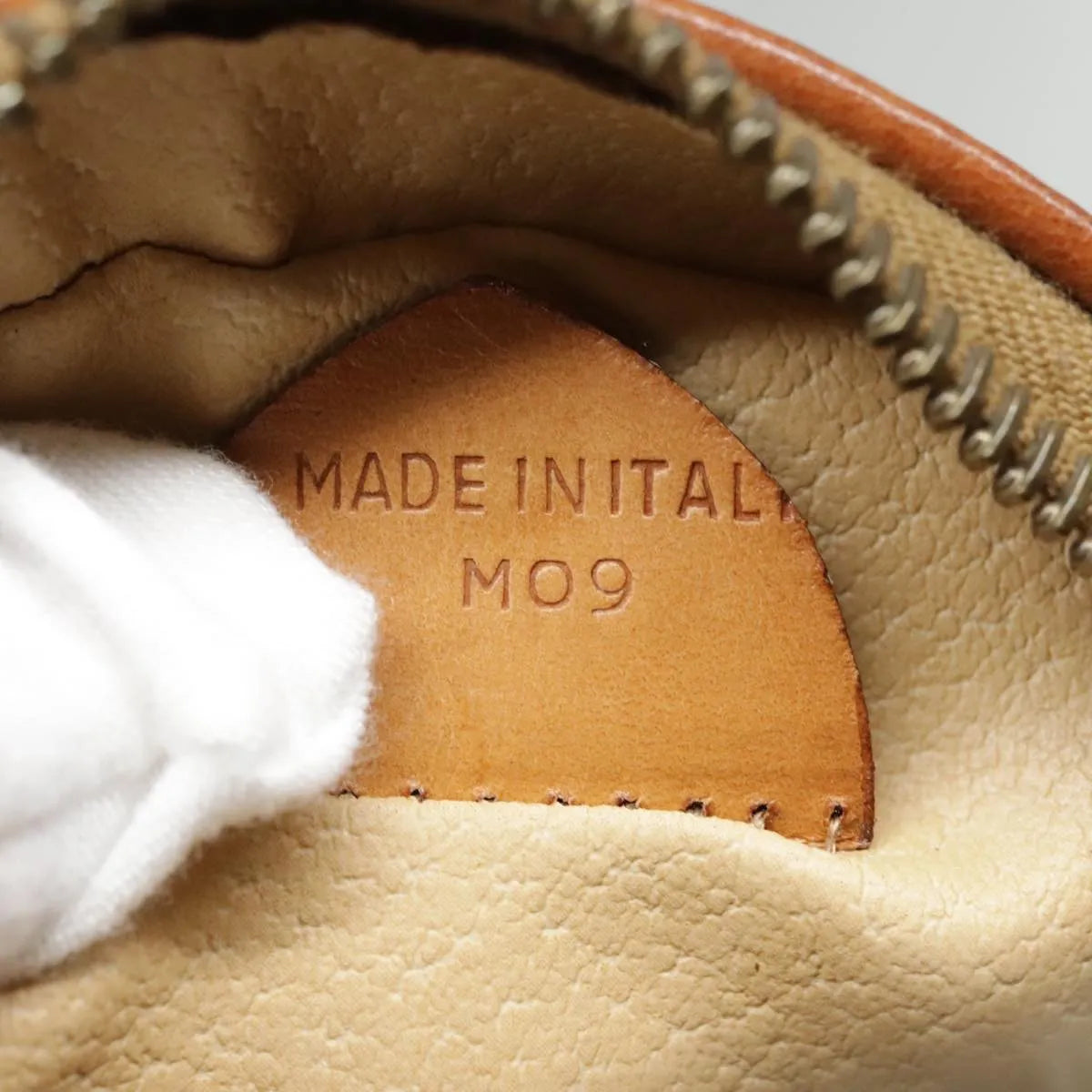 Celine Vintage Macadam Circle Logo Canvas And Leather Brown Canvas Shoulder Bag Bag (Pre-Owned)