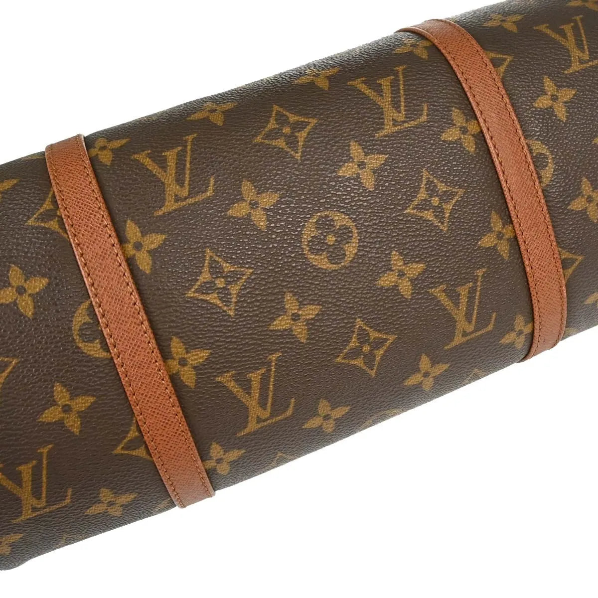 Louis Vuitton Papillon Monogram Canvas Brown Canvas Handbag (Pre-Owned)