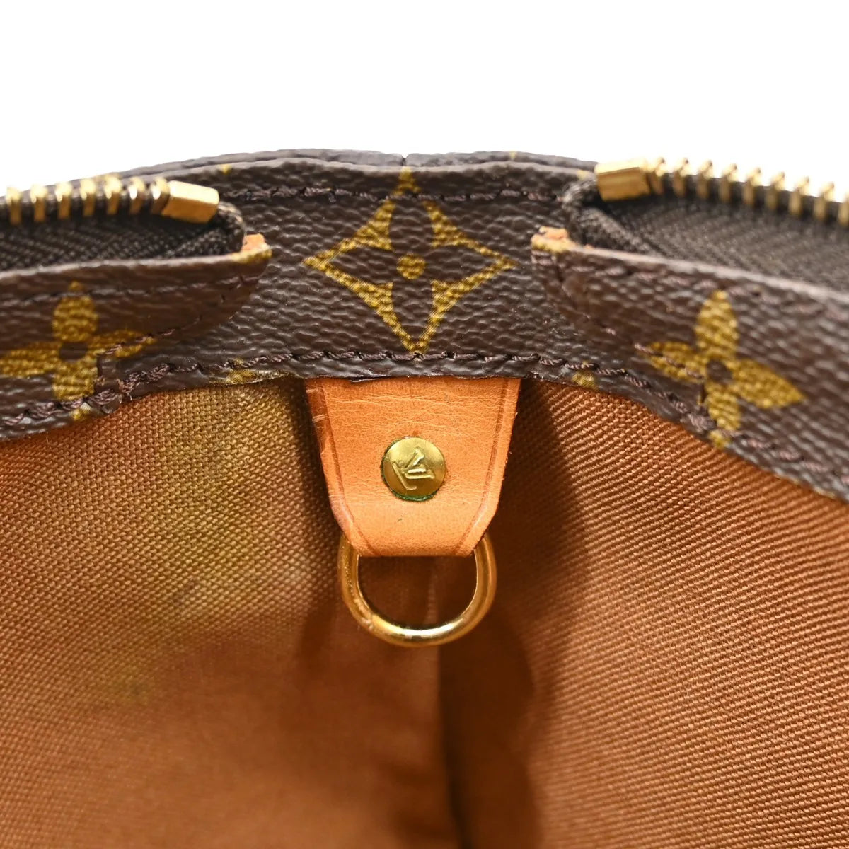 Louis Vuitton Cabas Mezzo Monogram Canvas Brown Canvas Tote Bag Bag (Pre-Owned)