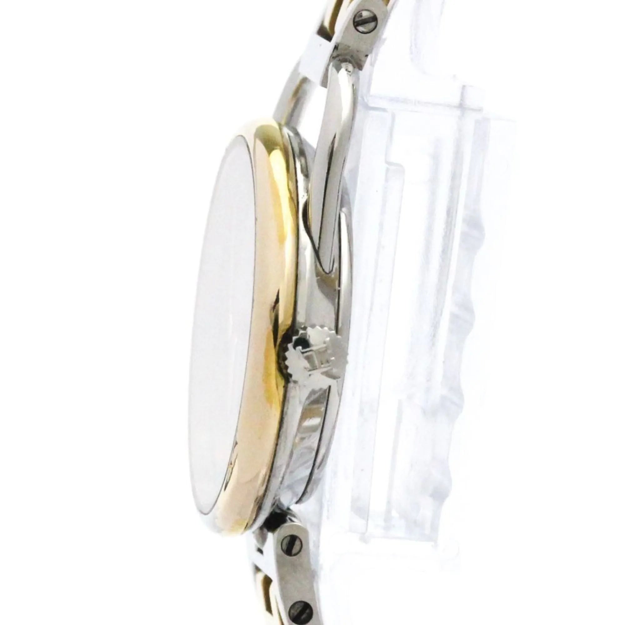 Hermes Arceau Quartz Watch Stainless Steel And Plated Metal Watch (Pre-Owned)