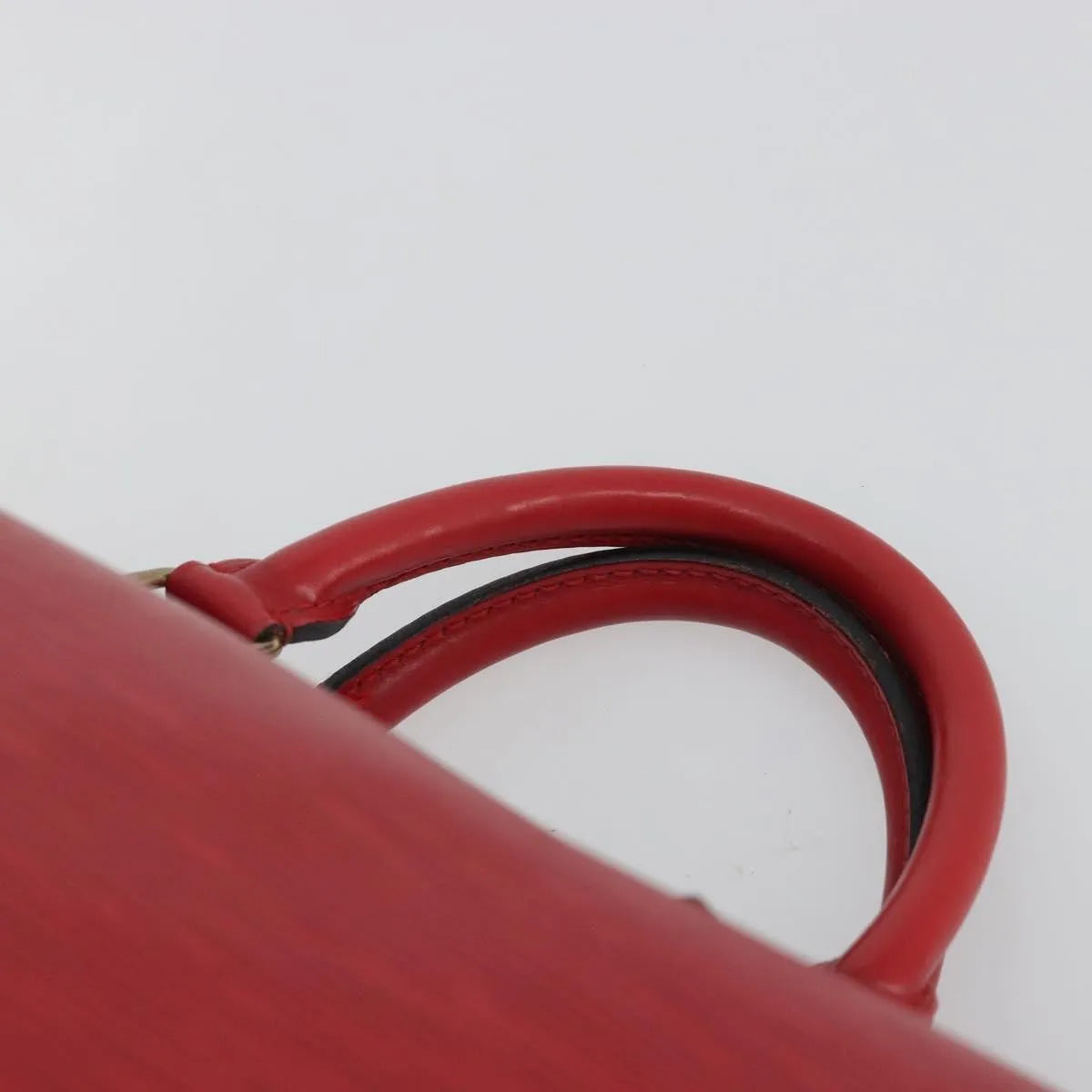 Louis Vuitton Speedy Epi Leather Red Leather Handbag (Pre-Owned)