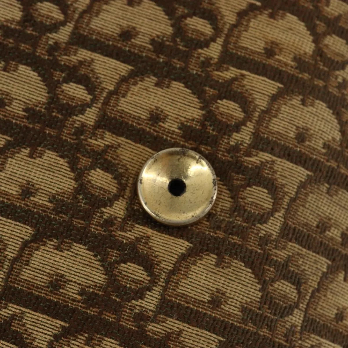 Christian Dior Vintage Trotter Canvas Beige Canvas Shoulder Bag Bag (Pre-Owned)