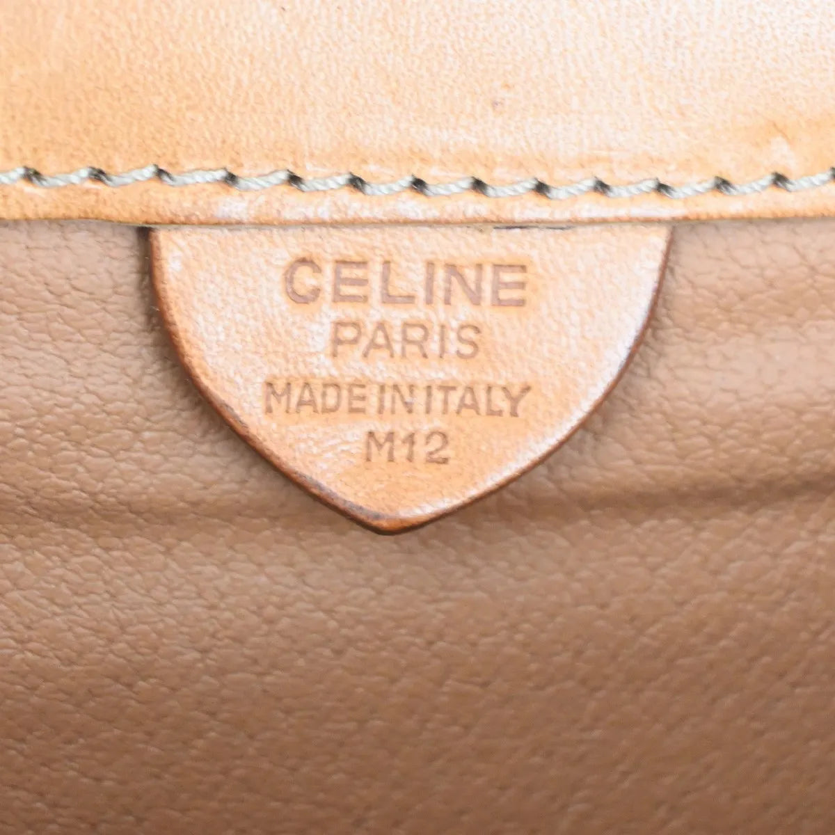 Celine Macadam Pochette Canvas And Leather Brown Canvas Clutche & Pouche Bag (Pre-Owned)