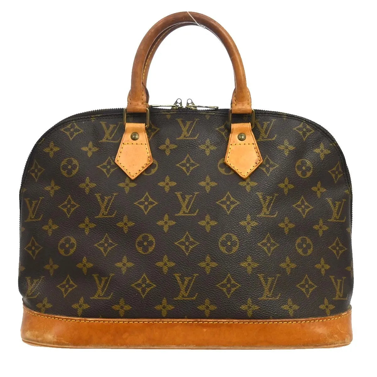 Louis Vuitton Alma Monogram Canvas Brown Canvas Handbag (Pre-Owned)