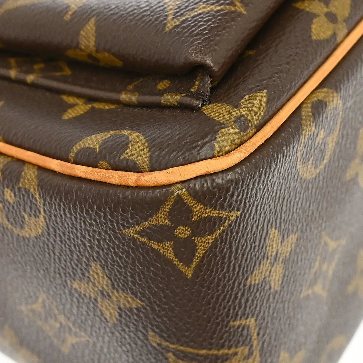 Louis Vuitton Viva Cite Monogram Canvas Brown Canvas Shoulder Bag Bag (Pre-Owned)
