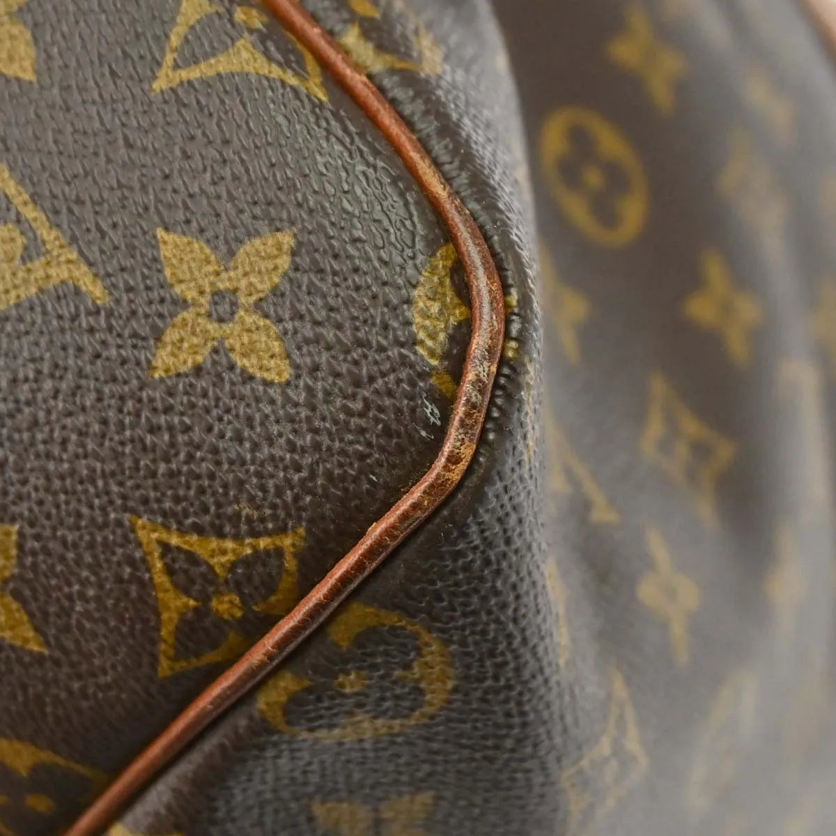 Louis Vuitton Keepall Monogram Canvas Brown Canvas Travel Bag Bag (Pre-Owned)