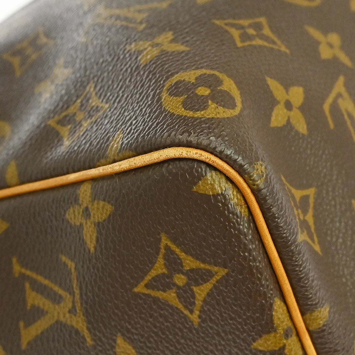 Louis Vuitton Keepall Monogram Canvas Brown Canvas Travel Bag Bag (Pre-Owned)