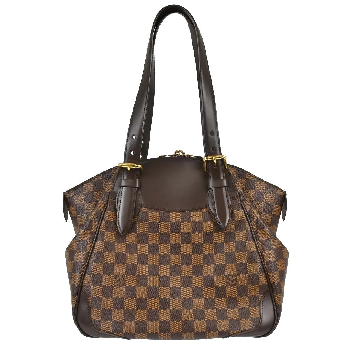 Louis Vuitton Verona Damier Brown Canvas Shoulder Bag Bag (Pre-Owned)