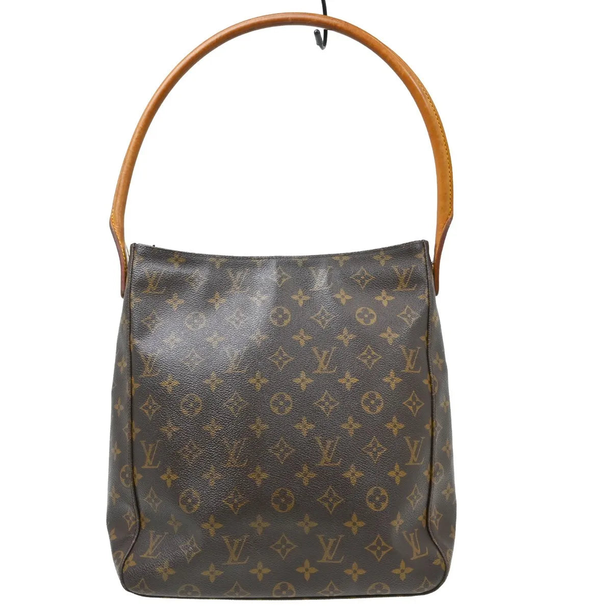 Louis Vuitton Monogram Looping Handbag Monogram Canvas Brown Canvas Shoulder Bag Bag (Pre-Owned)