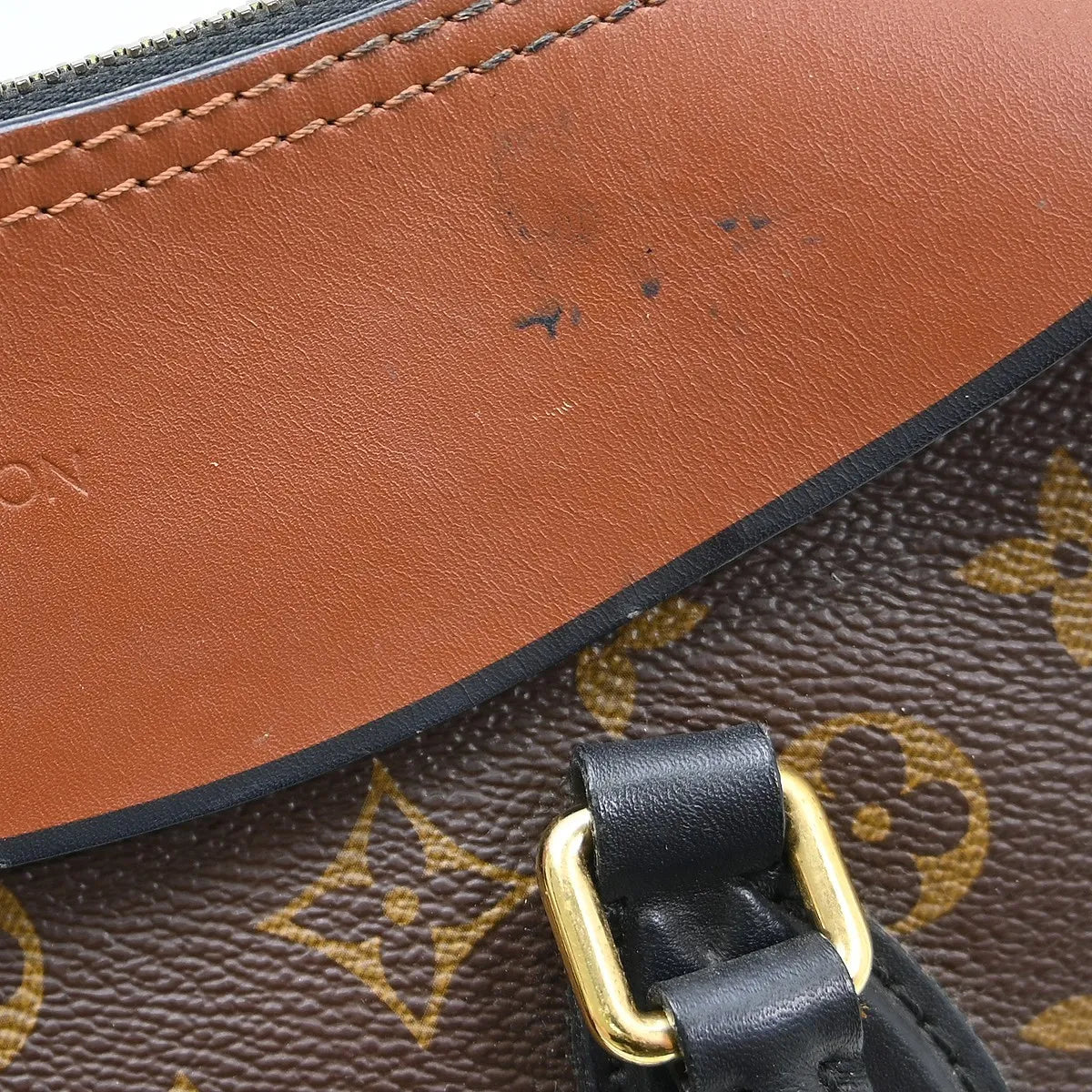 Louis Vuitton Tuileries Monogram Brown Canvas Handbag (Pre-Owned)