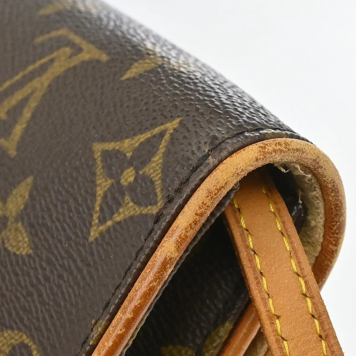 Louis Vuitton Twin Monogram Canvas Brown Canvas Clutche & Pouche Bag (Pre-Owned)