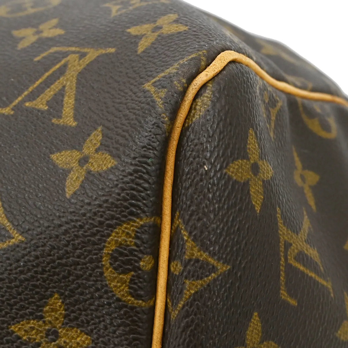 Louis Vuitton Keepall Bag Monogram Canvas Brown Canvas Travel Bag Bag (Pre-Owned)