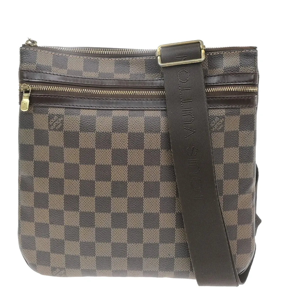 Louis Vuitton Bosphore Pochette Damier Brown Canvas Shoulder Bag Bag (Pre-Owned)