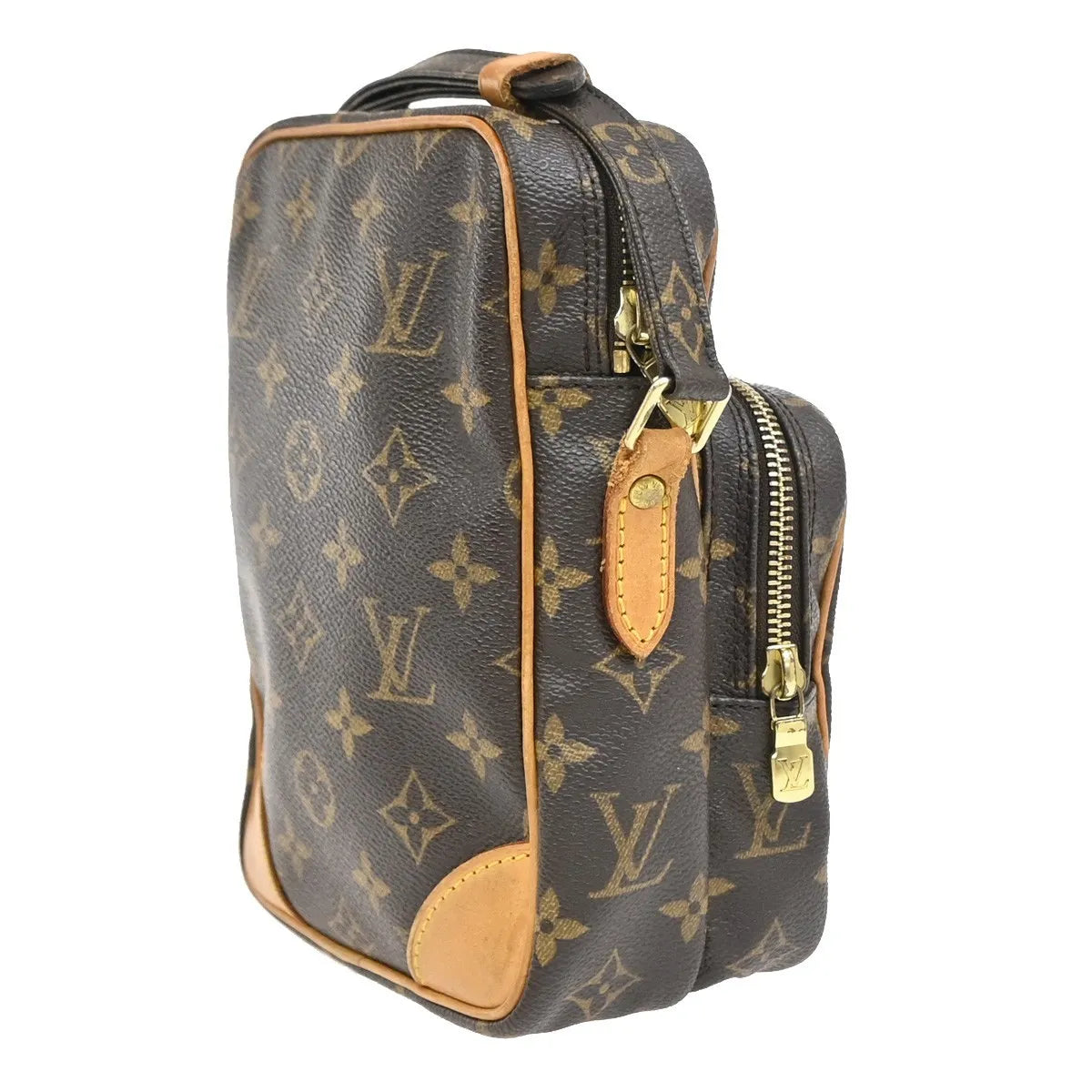 Louis Vuitton Amazone Monogram Brown Canvas Shoulder Bag Bag (Pre-Owned)