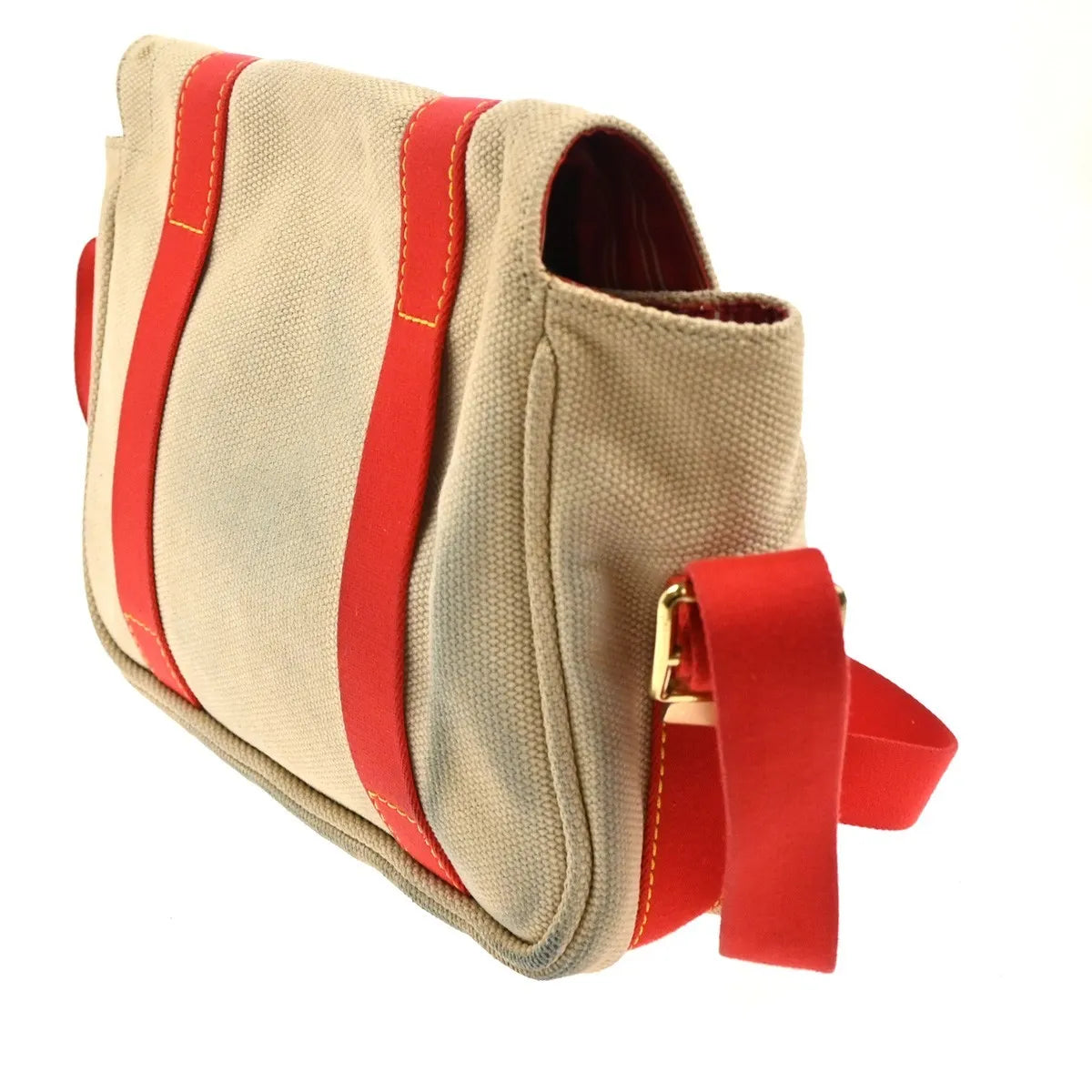 Louis Vuitton Antigua Besace Messenger Canvas Beige Canvas Shoulder Bag Bag (Pre-Owned)