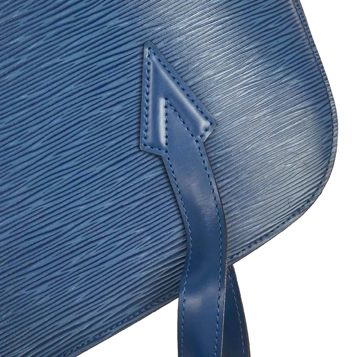 Louis Vuitton Lussac Epi Leather Blue Leather Shoulder Bag Bag (Pre-Owned)