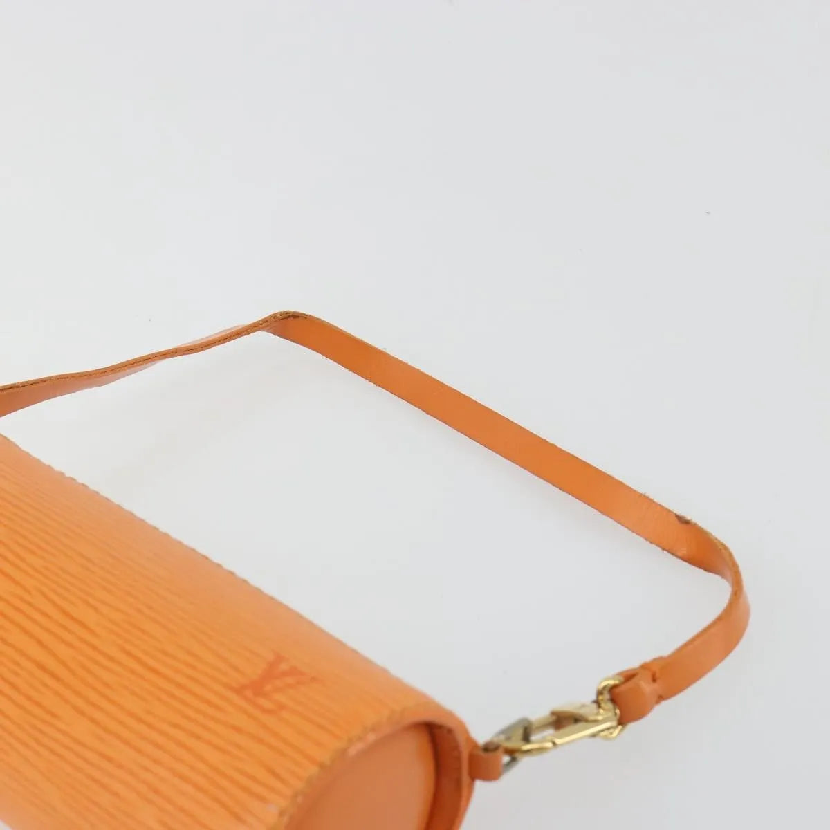 Louis Vuitton Soufflot Pochette Epi Leather Orange Leather Clutche & Pouche Bag (Pre-Owned)