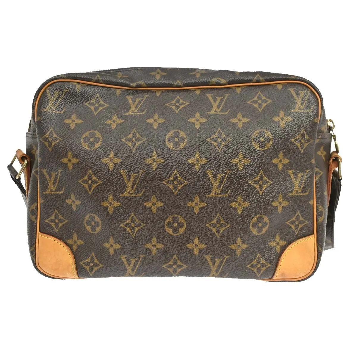 Louis Vuitton Nil Messenger Monogram Canvas Brown Canvas Shoulder Bag Bag (Pre-Owned)