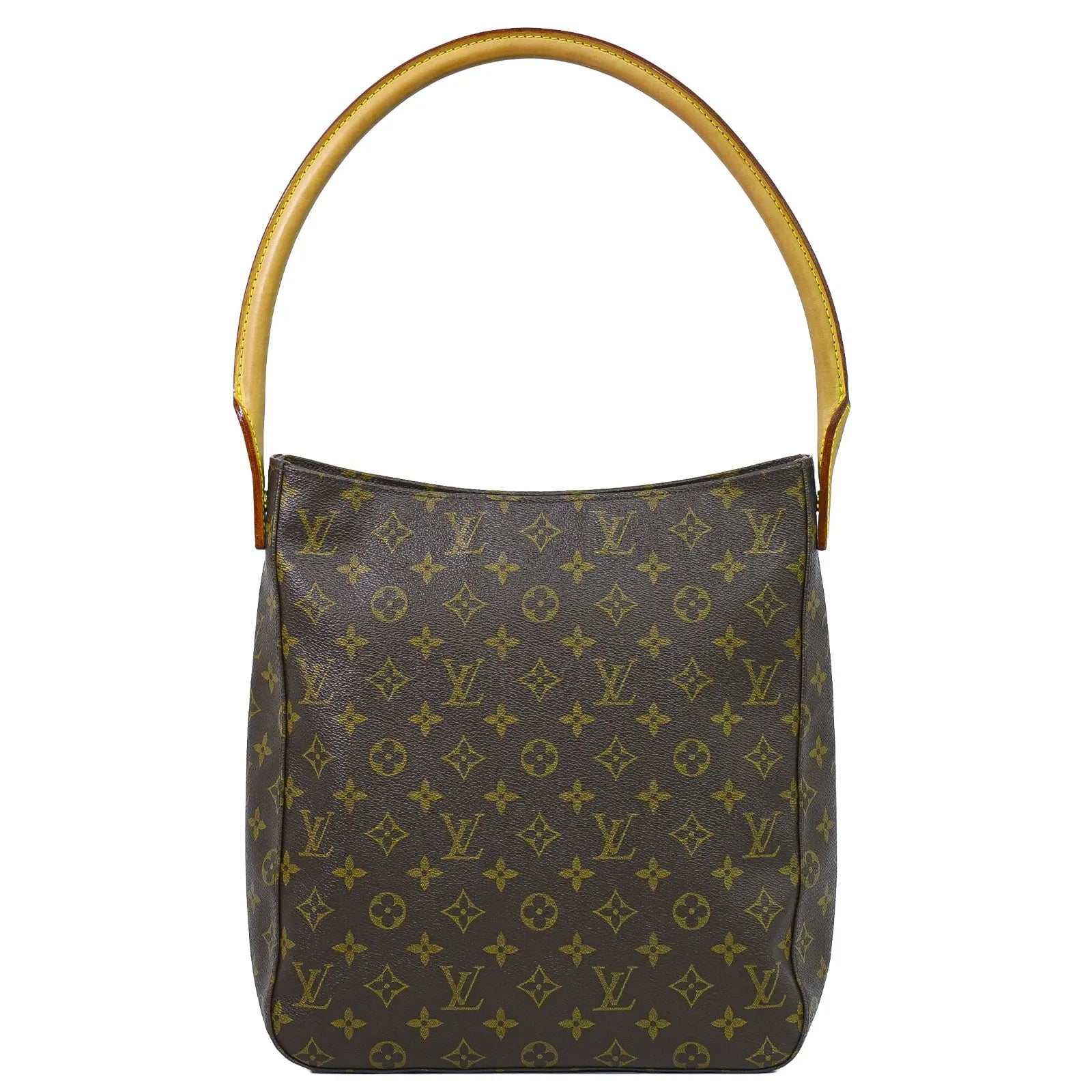 Louis Vuitton Monogram Looping Monogram Canvas Brown Canvas Shoulder Bag Bag (Pre-Owned)