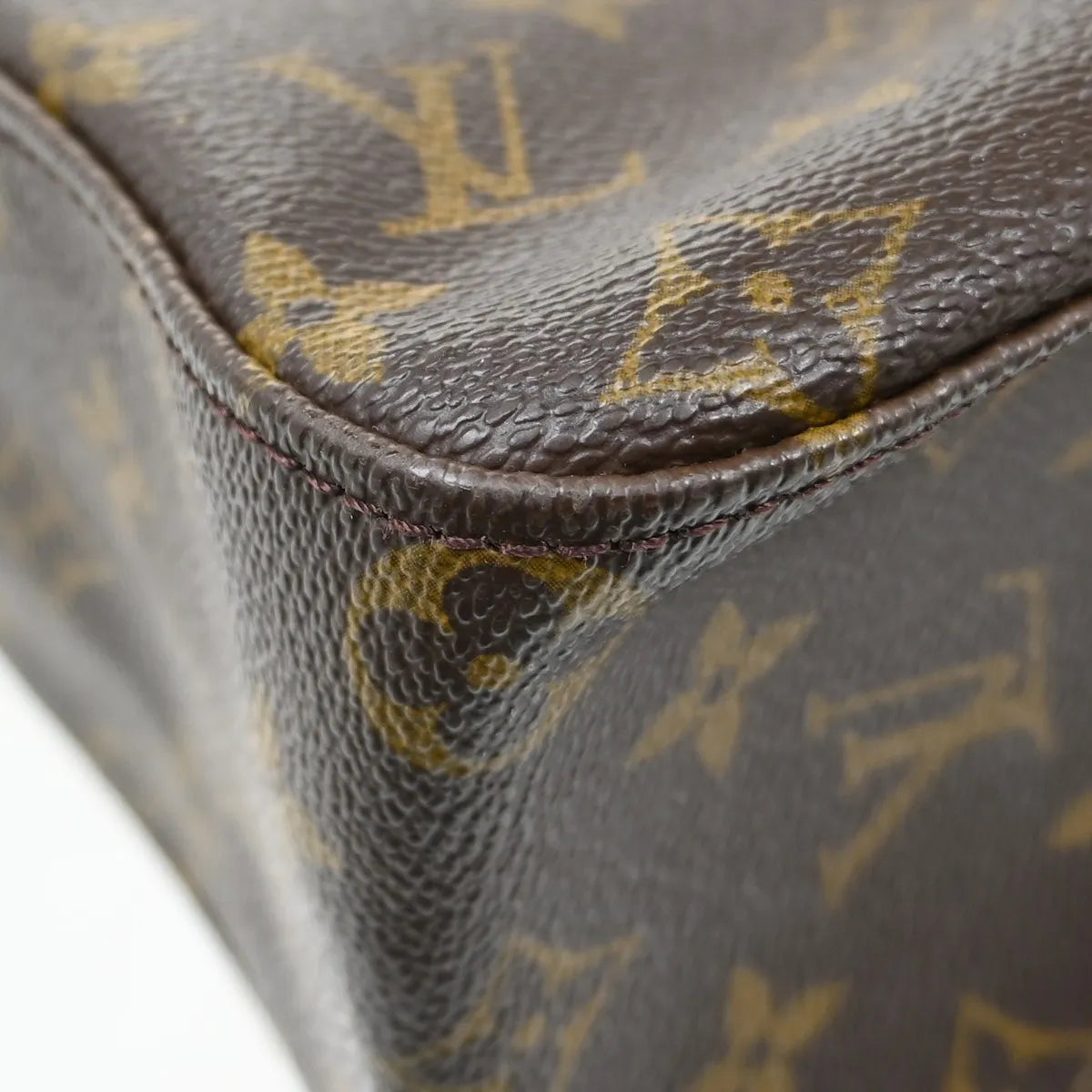 Louis Vuitton Monogram Looping Monogram Canvas Brown Canvas Shoulder Bag Bag (Pre-Owned)