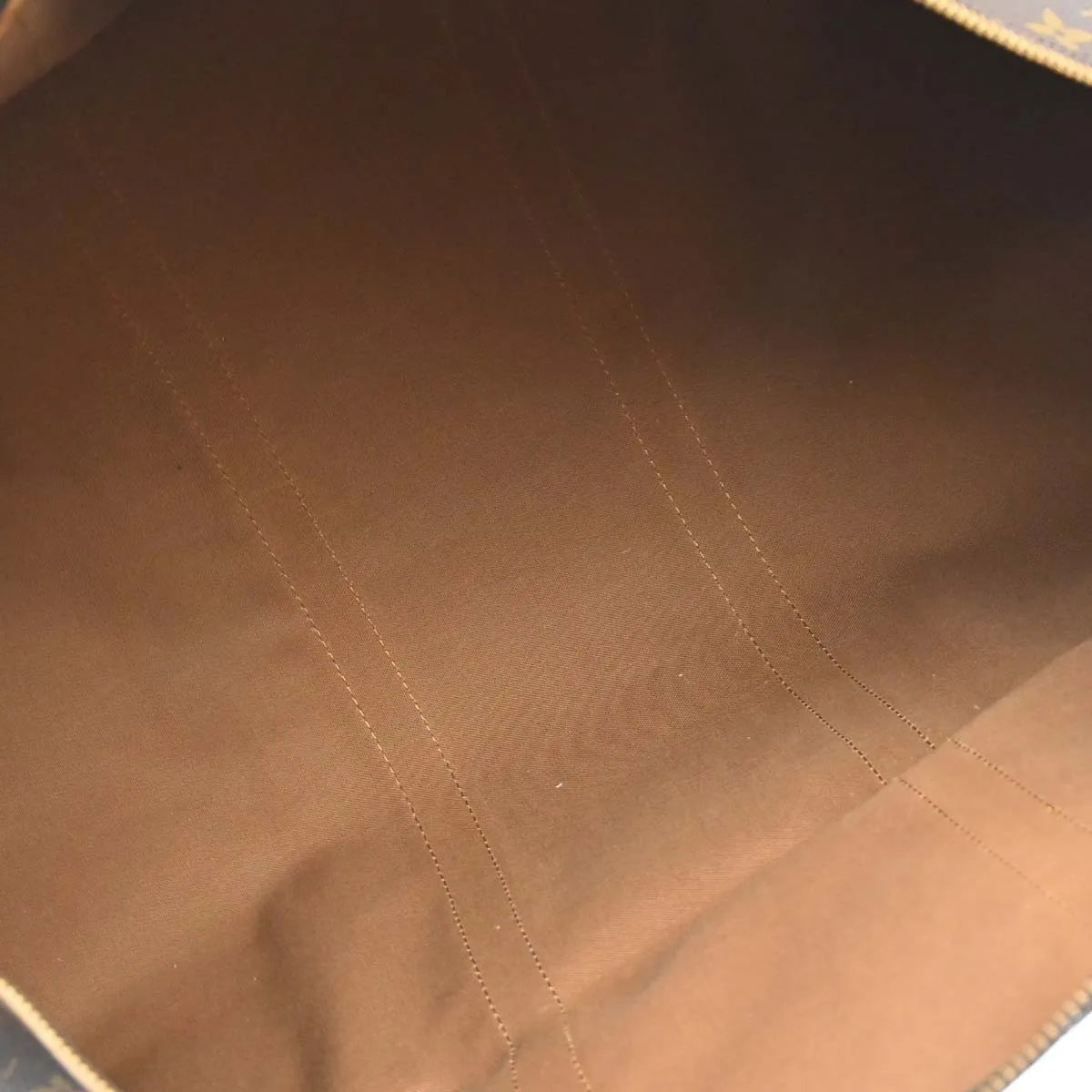 Louis Vuitton Keepall Bag Monogram Canvas Brown Canvas Travel Bag Bag (Pre-Owned)