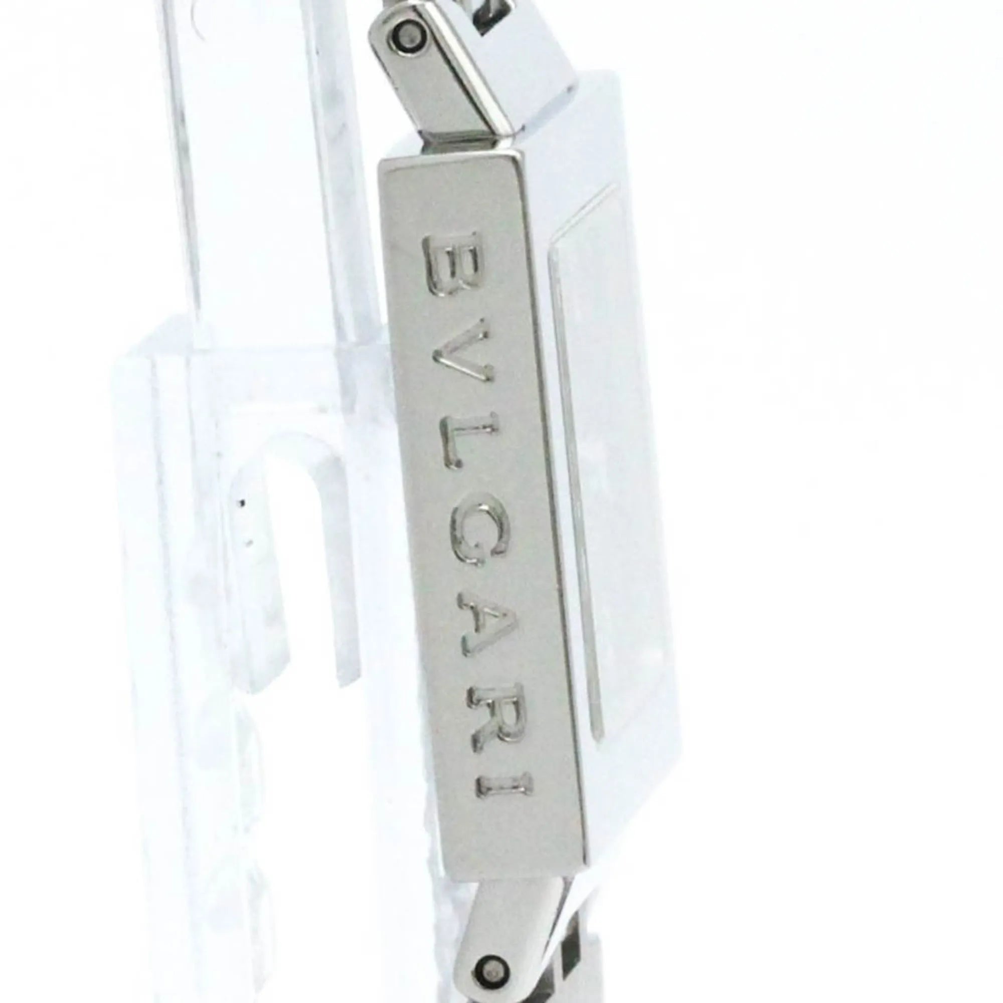 Bvlgari Quadrato Quartz Stainless Steel Watch (Pre-Owned)
