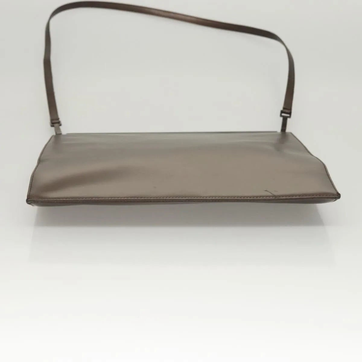 Gucci Vintage Leather Brown Leather Shoulder Bag Bag (Pre-Owned)