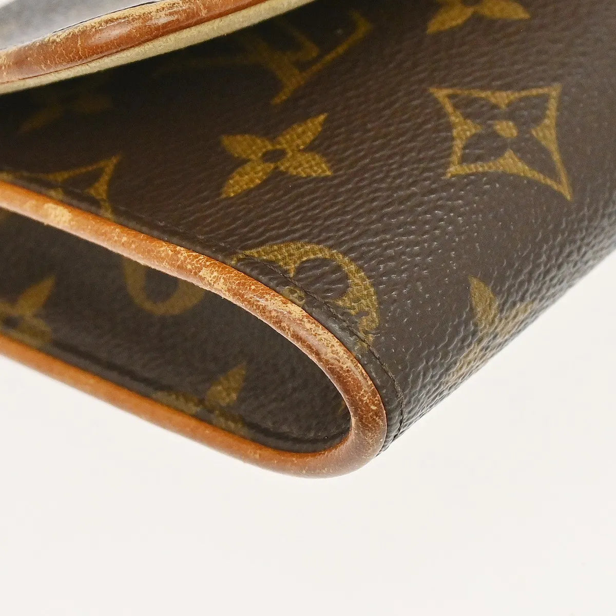 Louis Vuitton Twin Monogram Canvas Brown Canvas Clutche & Pouche Bag (Pre-Owned)