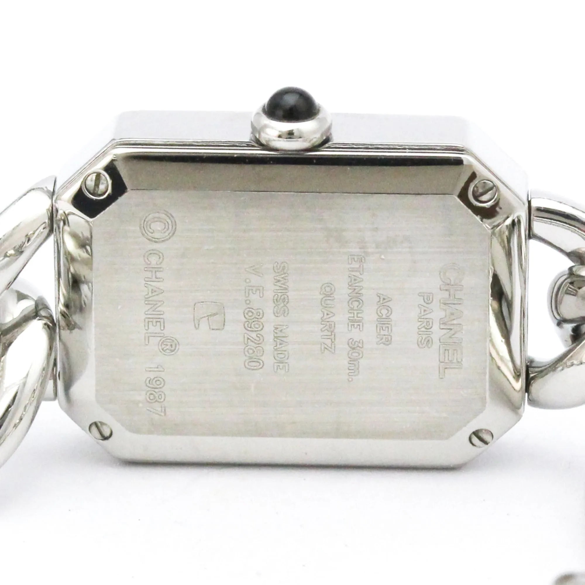 Chanel Premiere Chain Quartz Stainless Steel Watch (Pre-Owned)