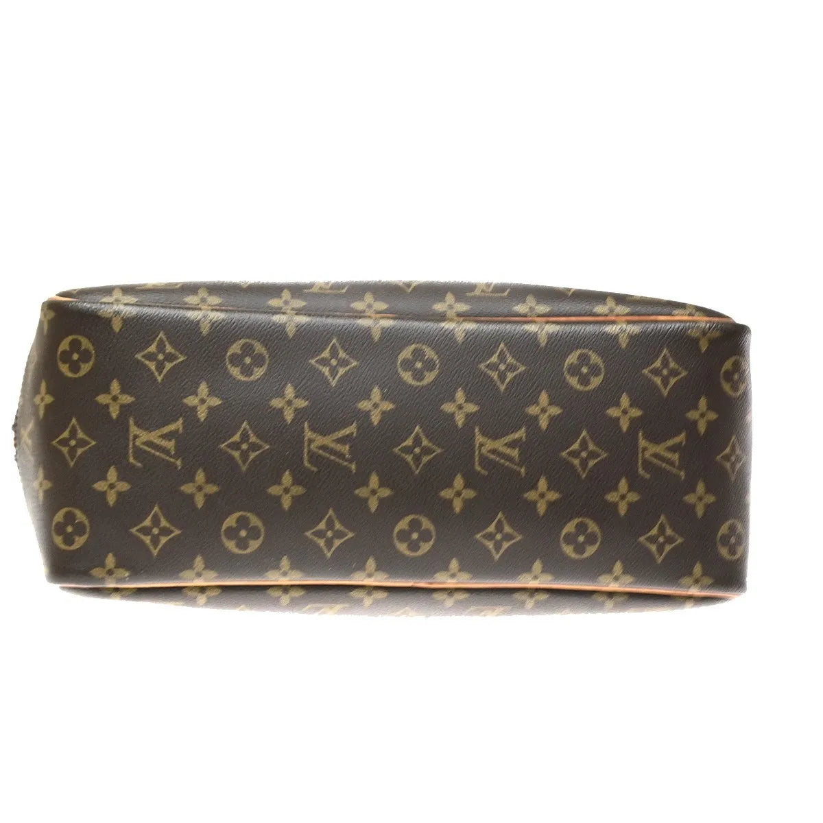 Louis Vuitton Deauville Monogram Brown Canvas Handbag (Pre-Owned)
