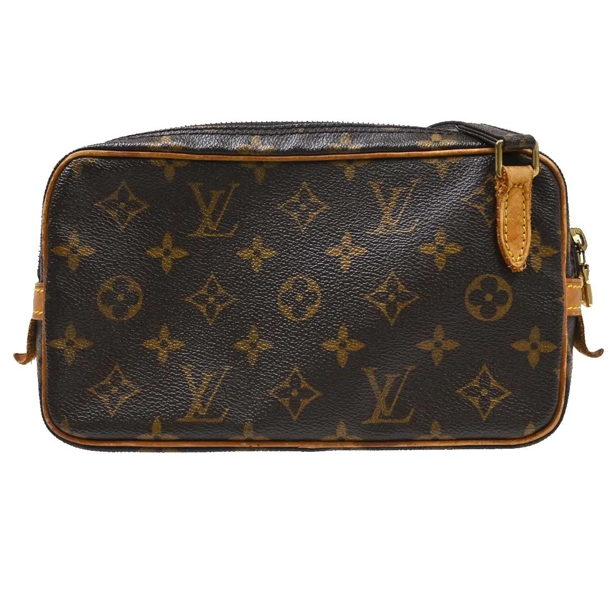 Louis Vuitton Pochette Marly Bandouliere Monogram Canvas Brown Canvas Shoulder Bag Bag (Pre-Owned)