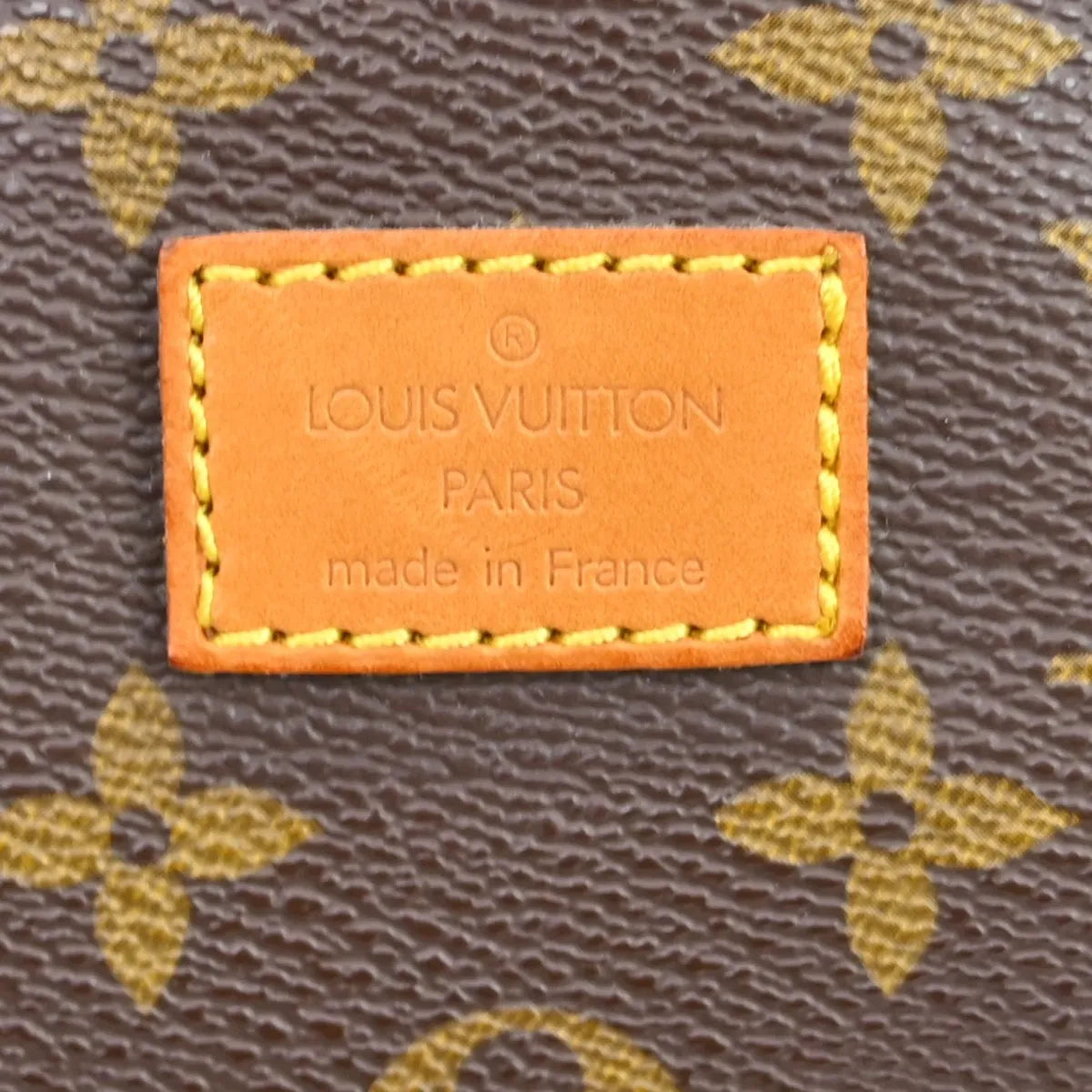 Louis Vuitton Saumur Monogram Canvas Brown Canvas Shoulder Bag Bag (Pre-Owned)