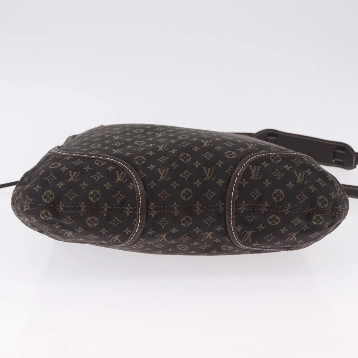 Louis Vuitton Angele Mini Lin Brown Canvas Handbag (Pre-Owned)