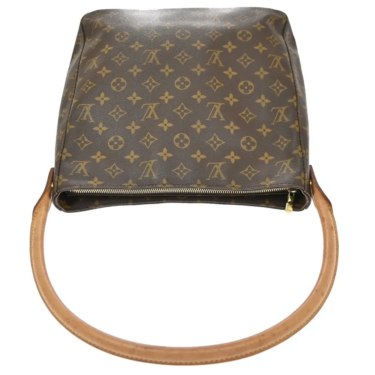 Louis Vuitton Monogram Looping Monogram Canvas Brown Canvas Handbag (Pre-Owned)