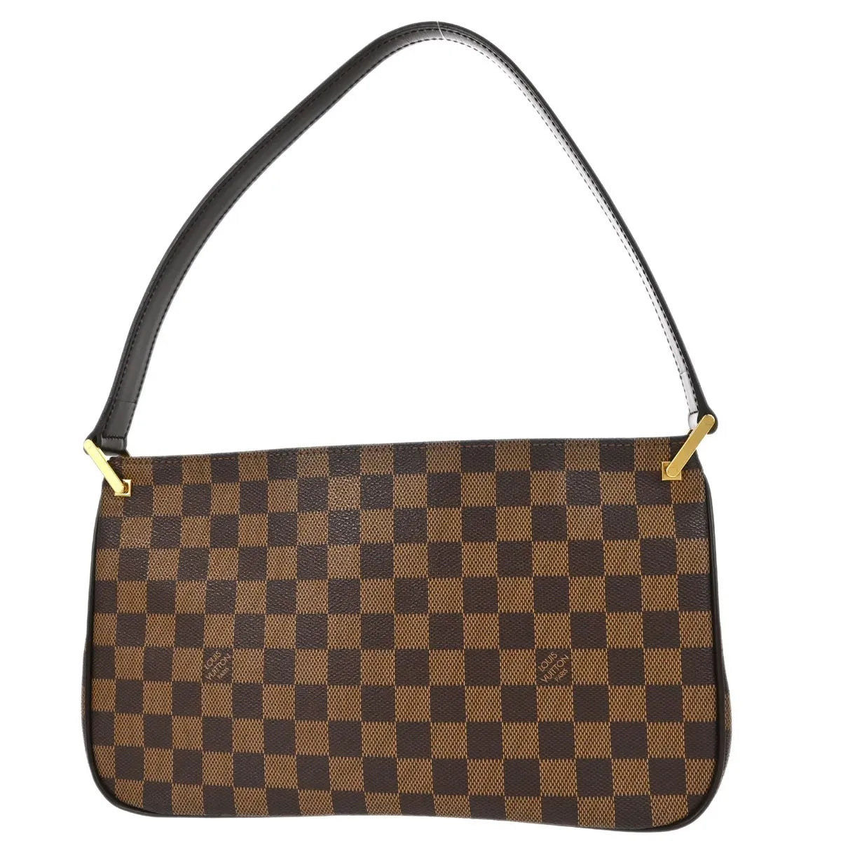 Louis Vuitton Aubagne Damier Ebene Brown Canvas Shoulder Bag Bag (Pre-Owned)