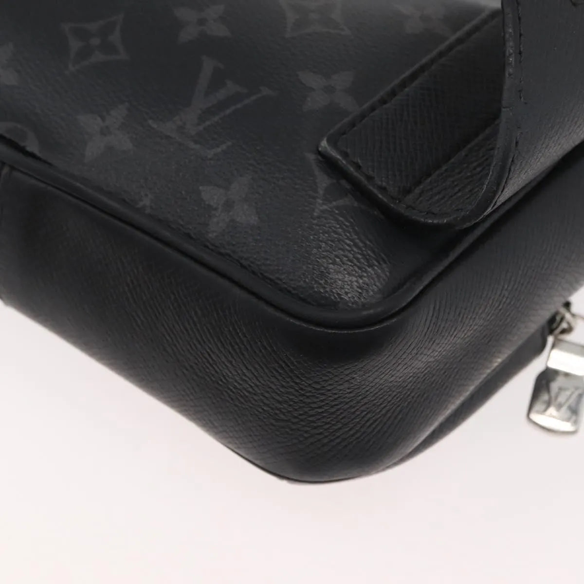 Louis Vuitton Outdoor Bumbag Monogram Taigarama Gray Canvas Crossbody Bag Bag (Pre-Owned)