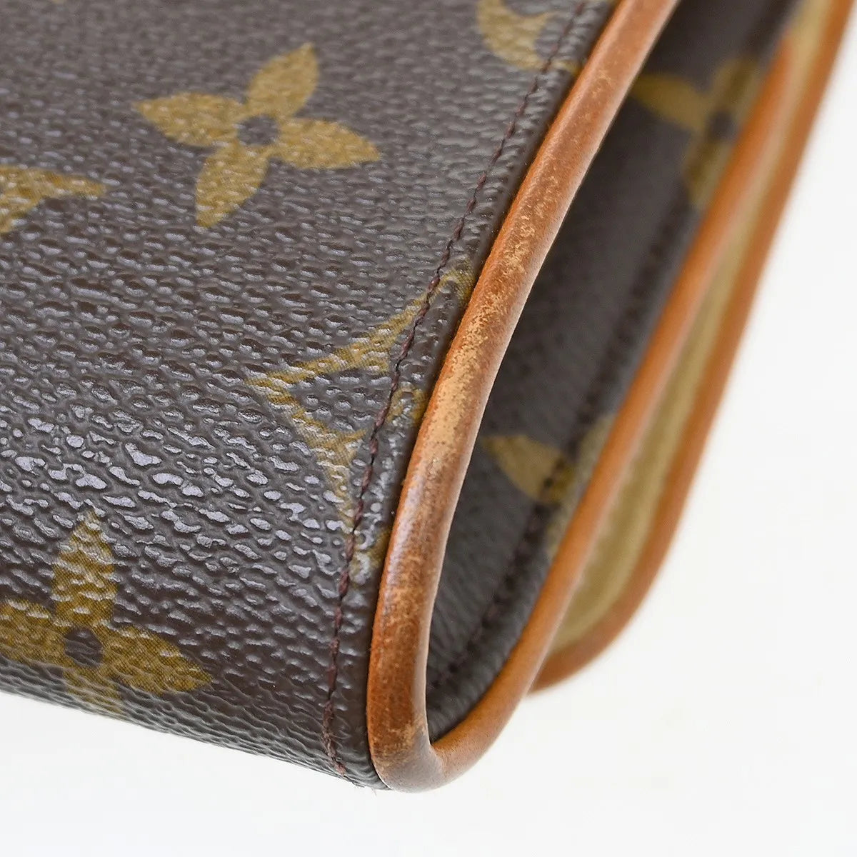 Louis Vuitton Twin Monogram Canvas Brown Canvas Clutche & Pouche Bag (Pre-Owned)