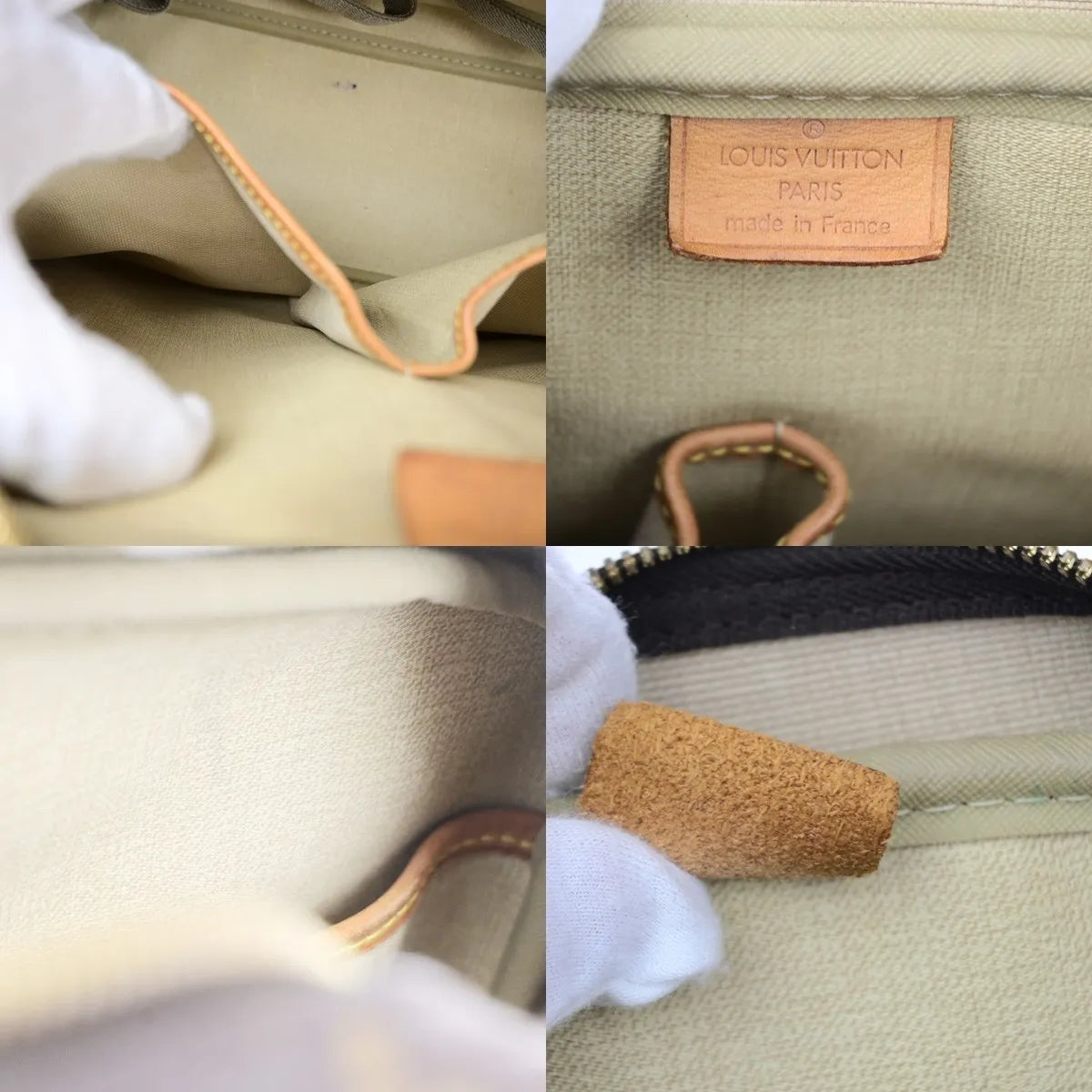 Louis Vuitton Deauville Monogram Brown Canvas Handbag (Pre-Owned)
