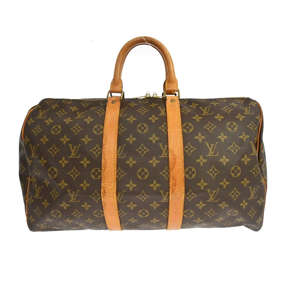 Louis Vuitton Keepall Monogram Canvas Brown Canvas Travel Bag Bag (Pre-Owned)