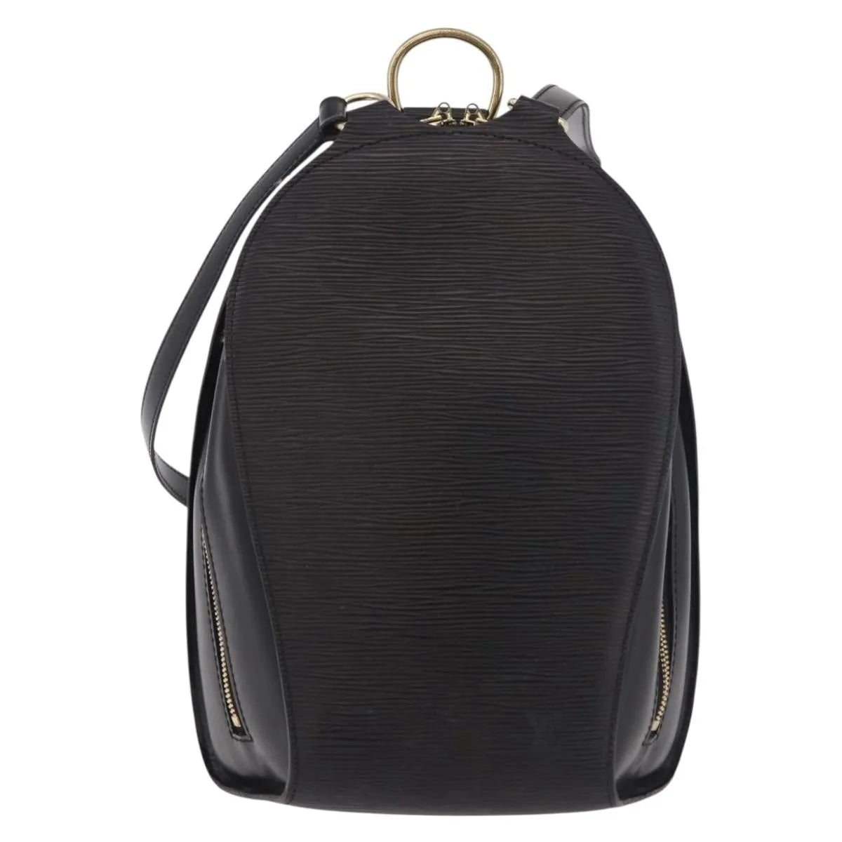 Louis Vuitton Mabillon Epi Leather Black Leather Backpack Bag (Pre-Owned)