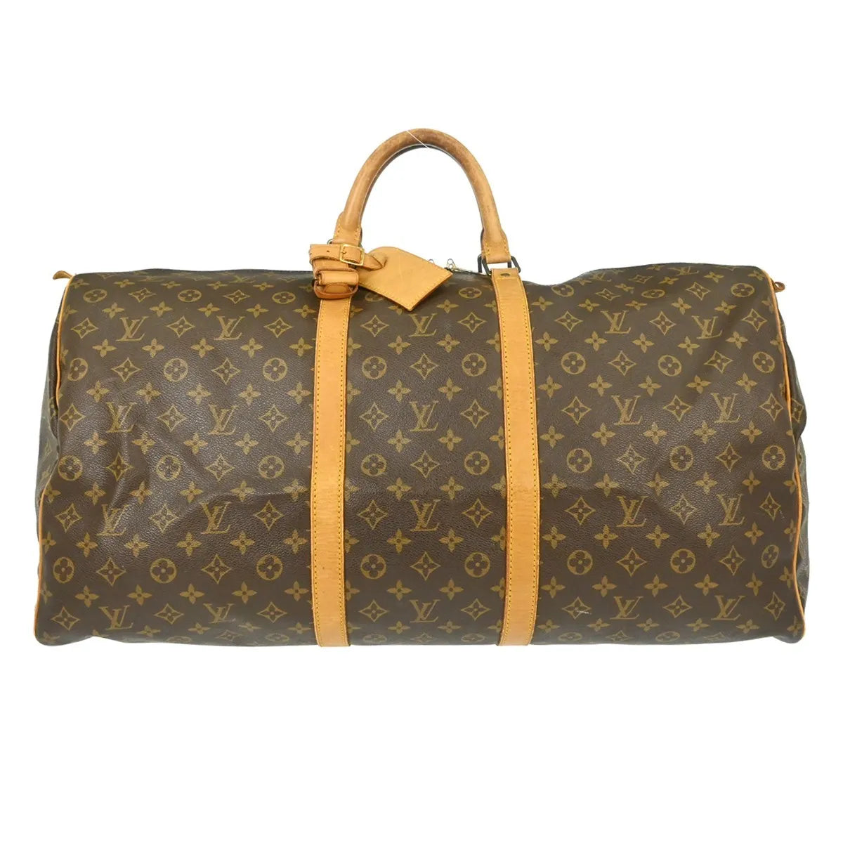 Louis Vuitton Keepall Monogram Canvas Brown Canvas Travel Bag Bag (Pre-Owned)