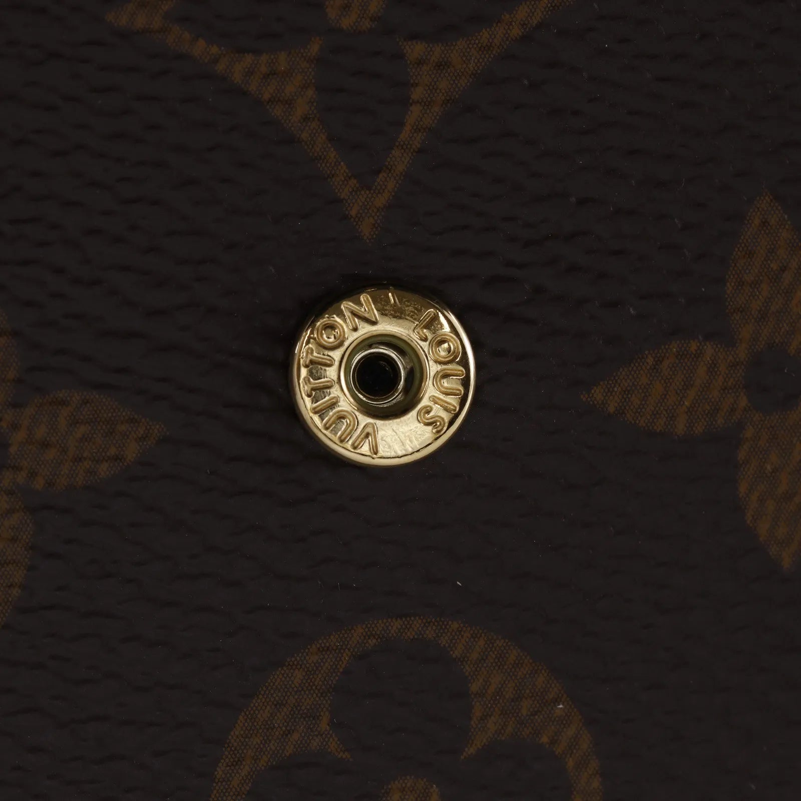 Louis Vuitton Sarah Wallet Nm Reverse Monogram Giant And Monogram Canvas Brown Canvas Wallets Accessory (Pre-Owned)