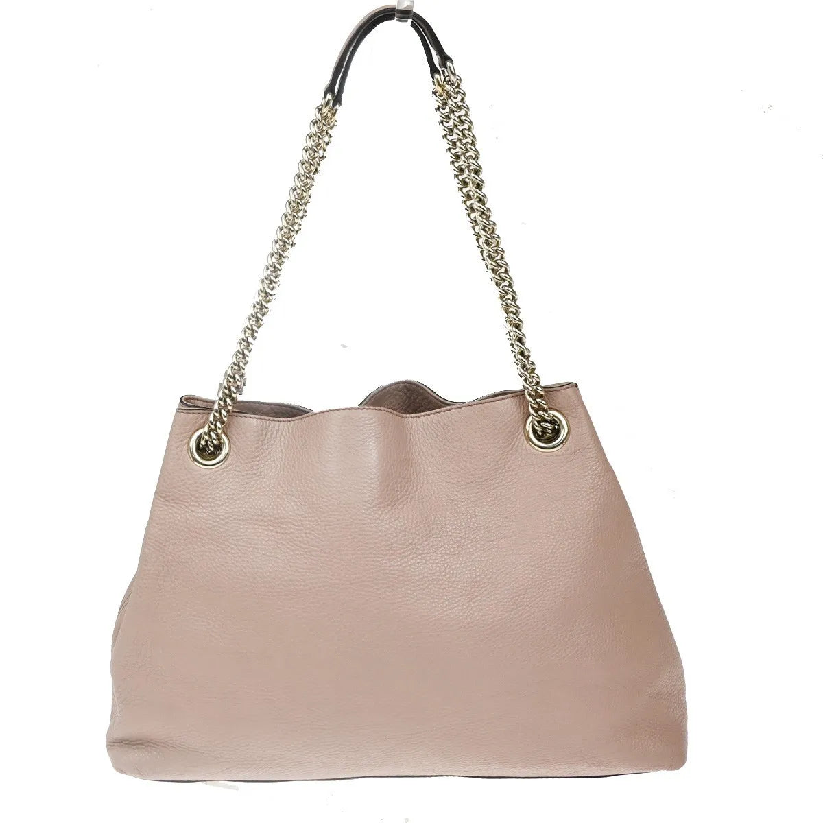 Gucci Soho Chain Strap Leather Pink Leather Shoulder Bag Bag (Pre-Owned)