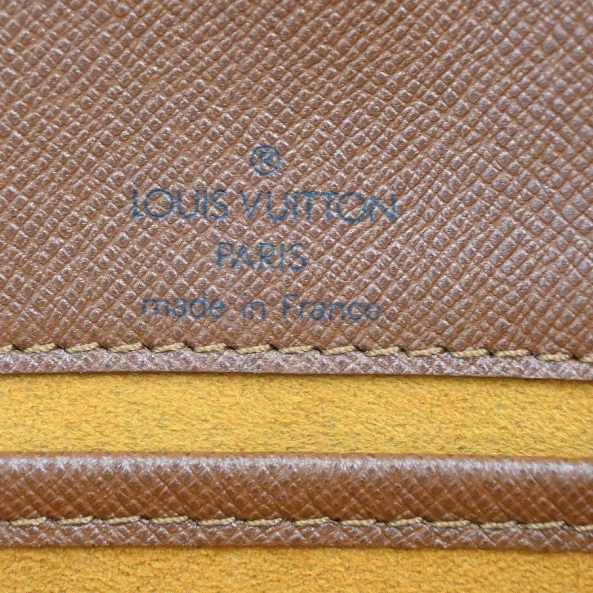 Louis Vuitton Musette Tango Monogram Canvas Brown Leather Shoulder Bag Bag (Pre-Owned)