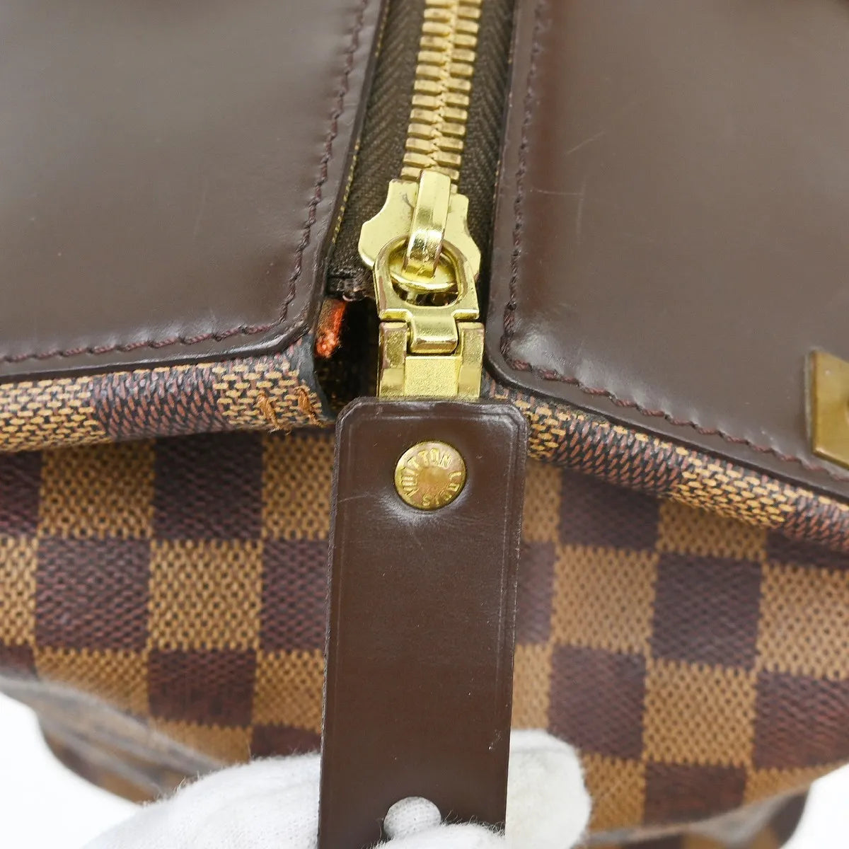 Louis Vuitton Neo Greenwich Damier Brown Canvas Handbag (Pre-Owned)