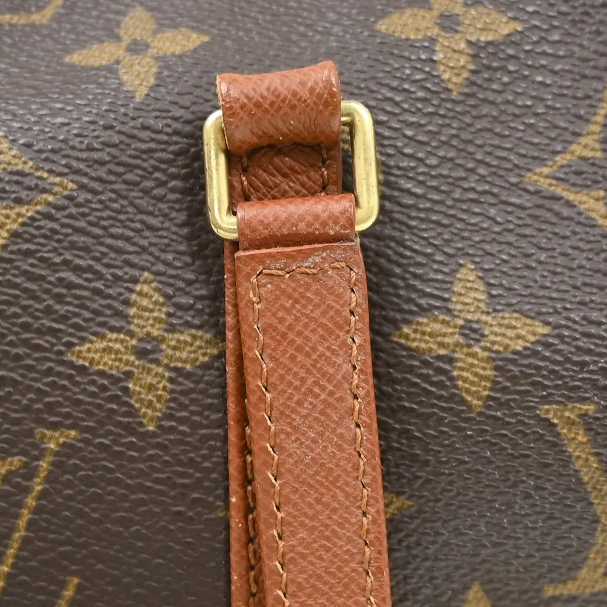 Louis Vuitton Papillon Handbag Monogram Canvas Brown Canvas Handbag (Pre-Owned)